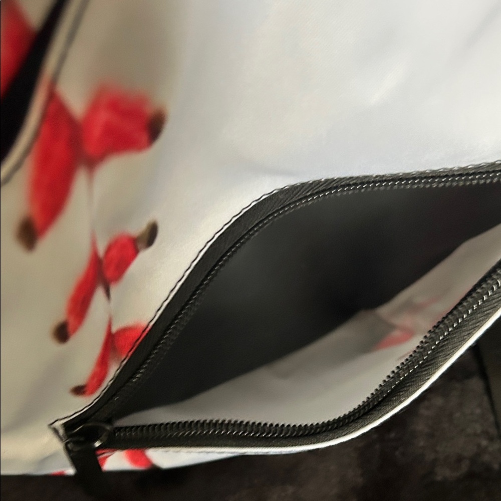 Baseball White and Red Sling Bag - Picture 6 of 8